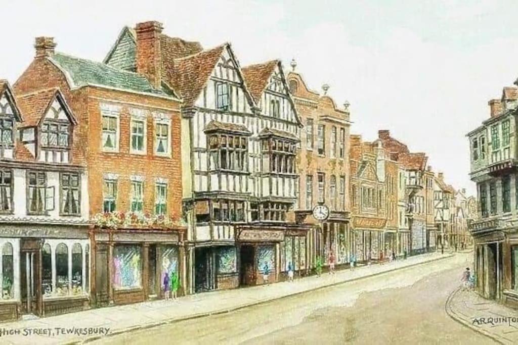 Riverside Cottage Tewkesbury Eksteriør bilde